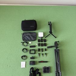 GoPro Hero 12 Black with accessories