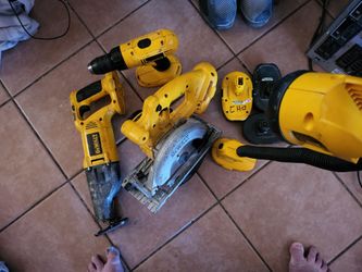 18 volt dewalt set