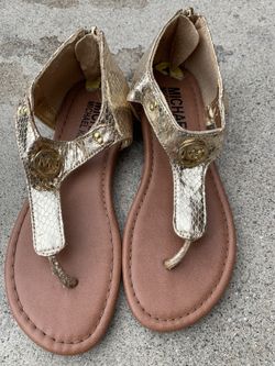 Michael Kors sandals size 1 girls