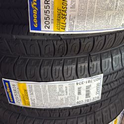 205/55/16 Goodyear Tires 🛞