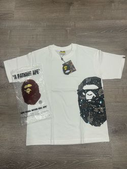 Bape Tee Space Camo Side
