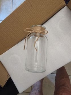 16 farm glass centerpiece vases jars for wedding