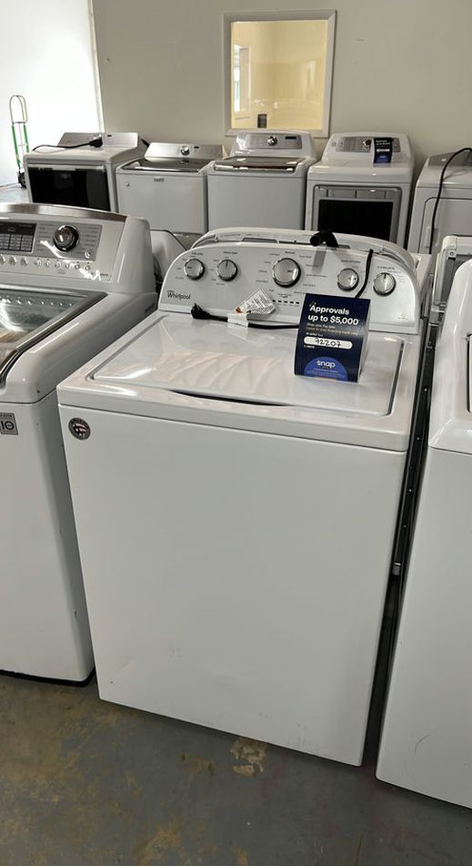 Whirlpool White Large Capacity Washer