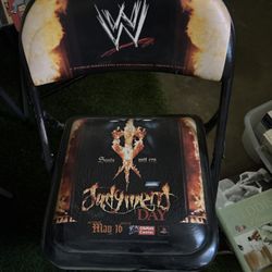 Judgement Day Wrestling Chair WWE Wrestling Chair May 16 2004