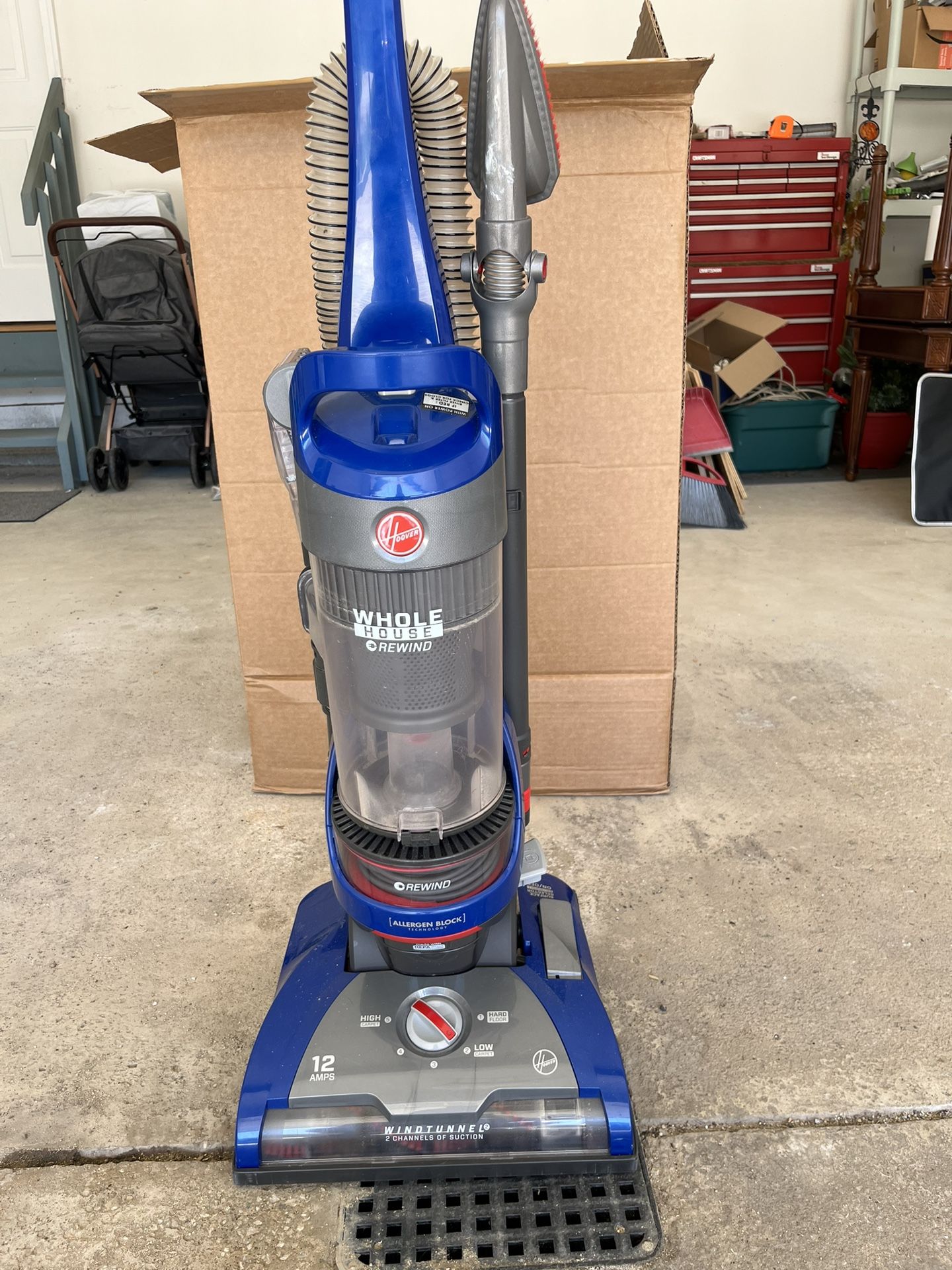 Hoover Whole Home Cleaning Upright Vacuum