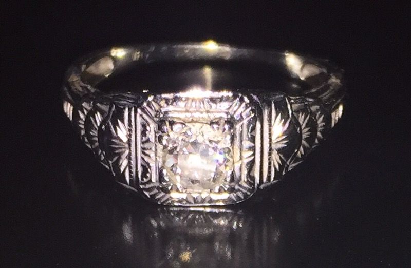 Diamond Engagement Ring Size 5