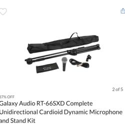 Mic, Stand, And Cable Package!