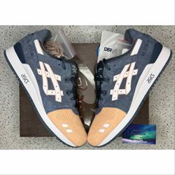 ASICS Gel-Lyte III Ronnie Fieg Remastered Salmon Toe 15th Anniversary 10 Men Brand New
