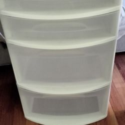 Sterilite 4 Drawer Plastic Cabinet 