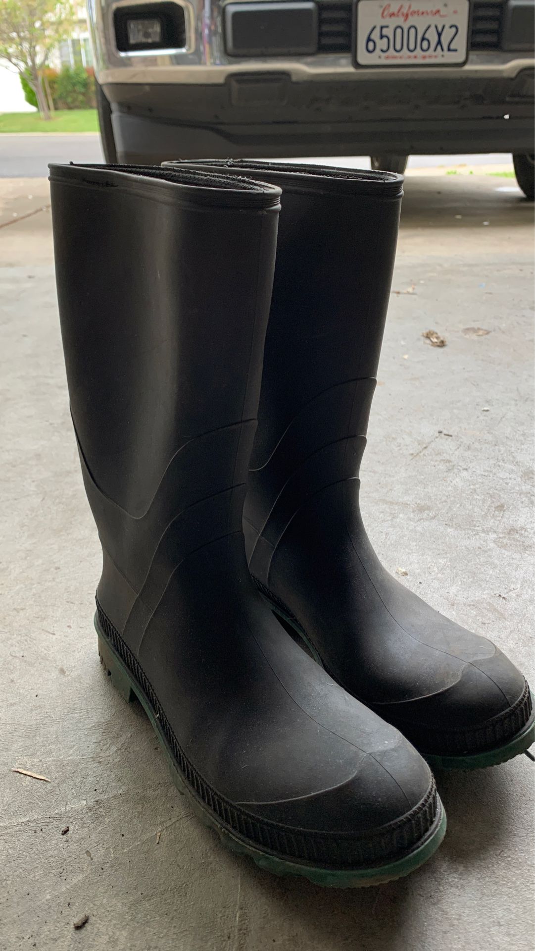 Rubber boots (size 10)