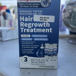 Minoxidil Hair, Regrowth Treatment