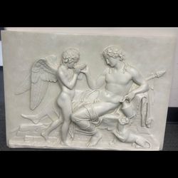 Cupid drinking from Bacchus’s Cup By Tuscano