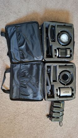Newer MS60 lighting (2) and 4 battery /w charger