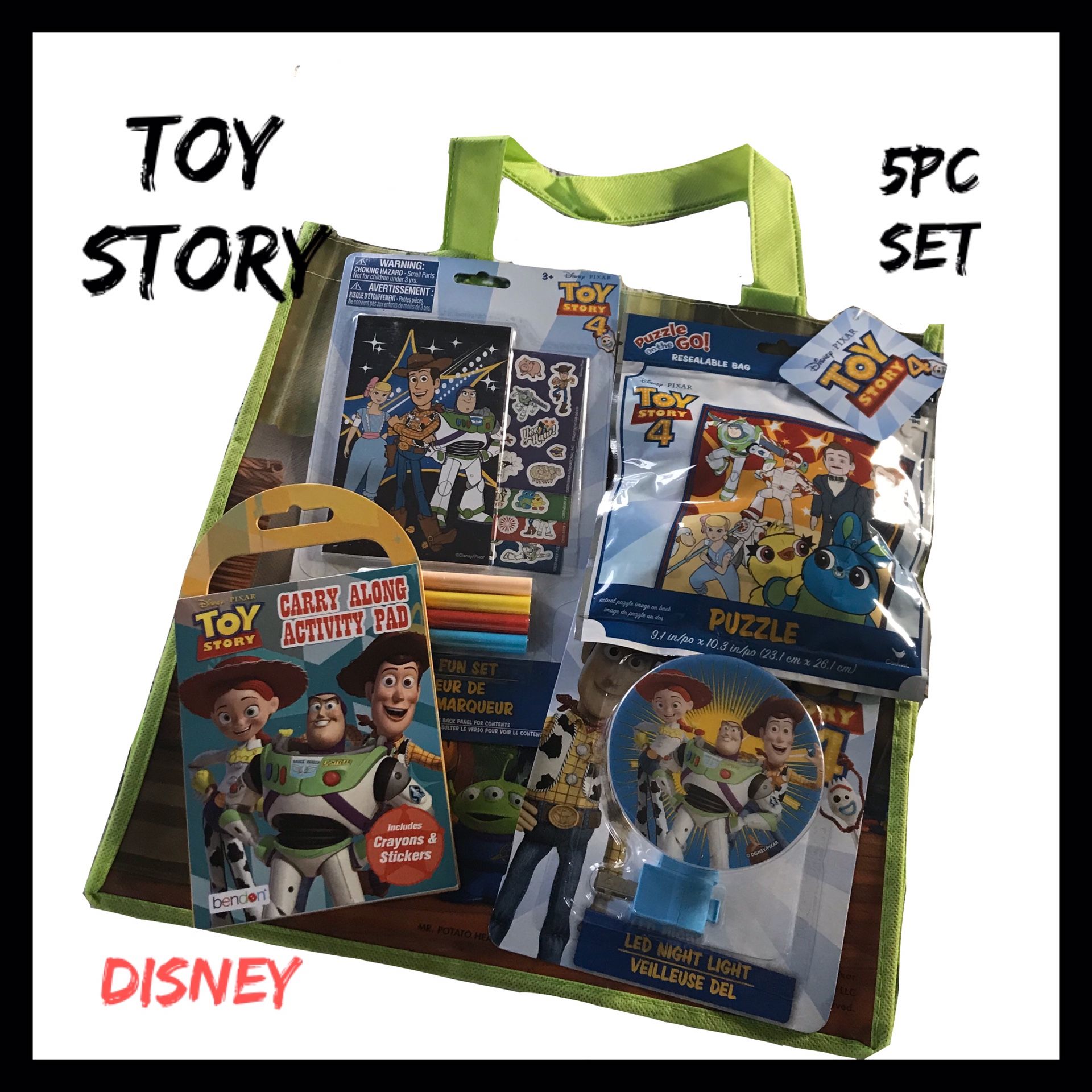 NWT Boys Disney Toy Story 5Pc gift set