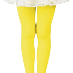 New Girls  tights Yellow Small 1-3T