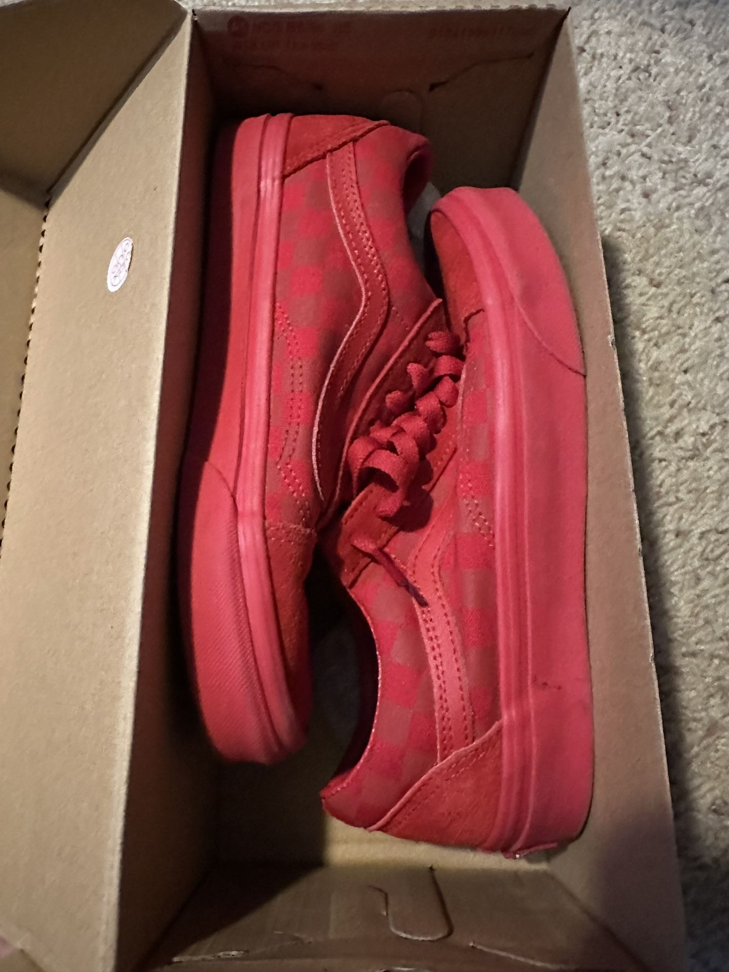 All Red Vans 