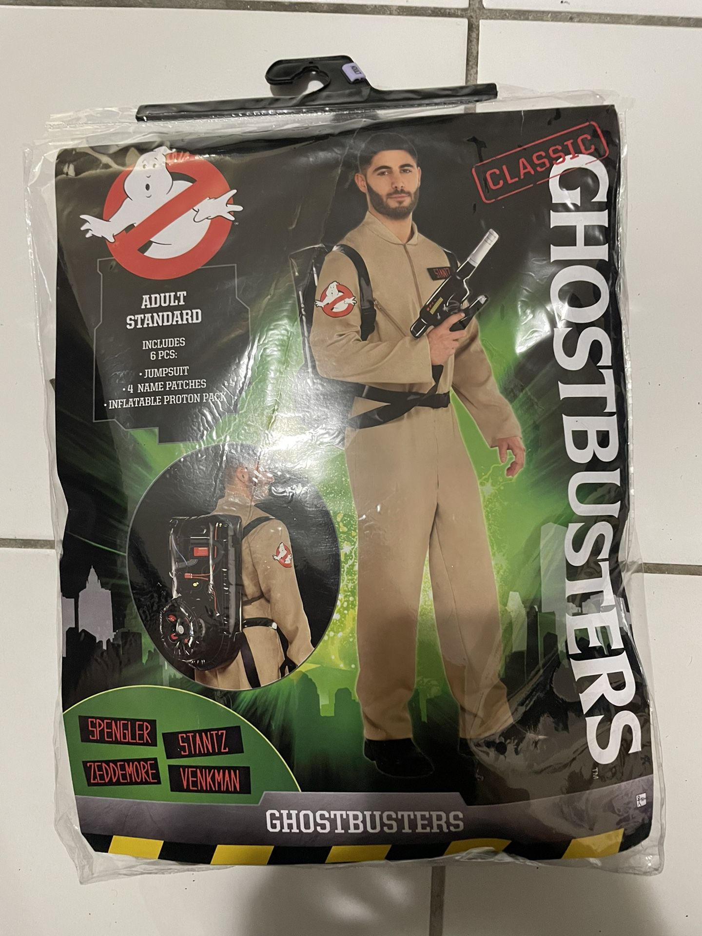Ghostbusters Adult Costume With Proton Pack