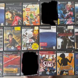 PLAYSTATION 2 PS2 games $10 each, pickup in inman Campobello SC area or can ship 