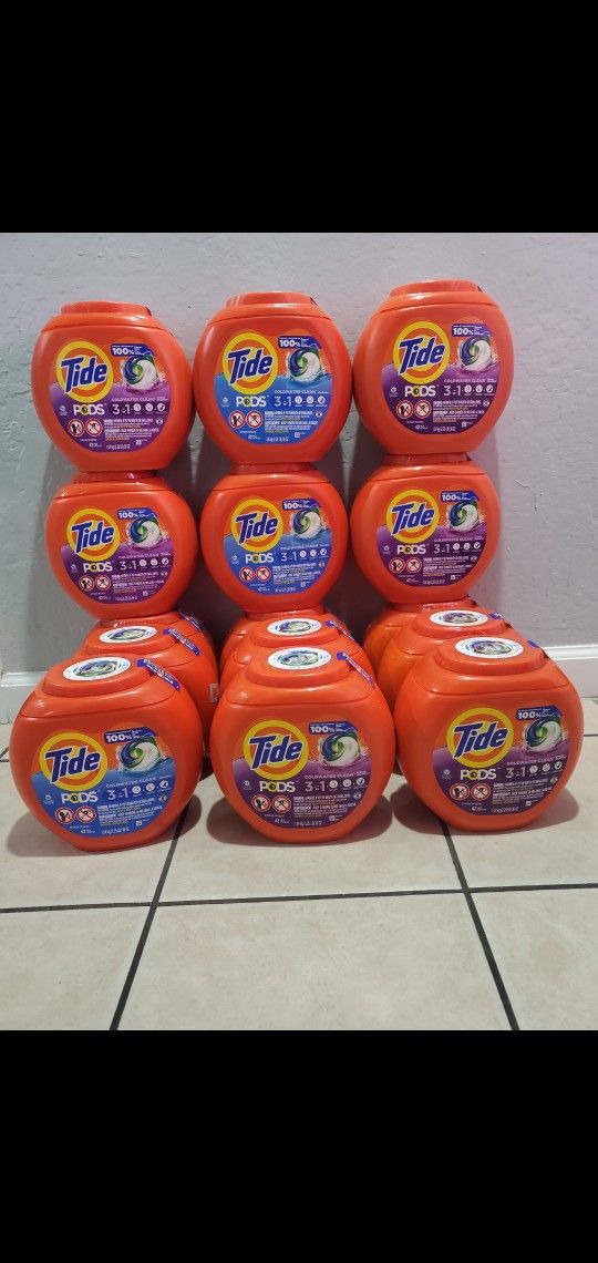 Tide 42ct $10 each