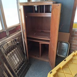 Cabinet Desk/Computer Station