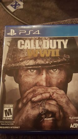 Playstation 4 Call of Duty WWII
