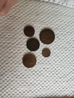 5 British Coins