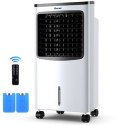 Costway Portable Cooler Fan Filter Humidify Anion W/ Remote Control
