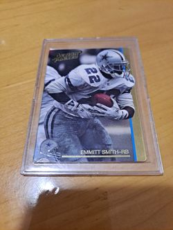 1992 Emmitt Smith Action Packed Rushing Leader Braille