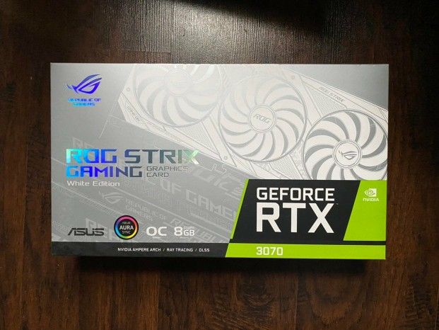 Asus Rog Strix Geforce RTX 3070 White Ed