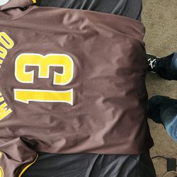 Both Fully Stitched Authentic Padres Jerseys. Size 40 
