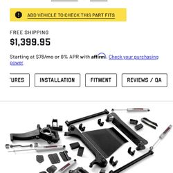 Dodge Ram 1500 4WD Lift Kit (02-05)