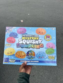 Mystery Squishy Dumpling Countdown Calendar