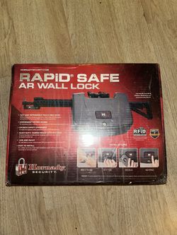 Rapid Safe AR Wall Lock