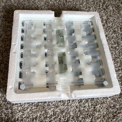 Glass Chess Set