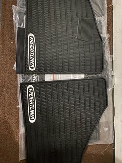 Freightliner Rubber Floor Mats Set of 2