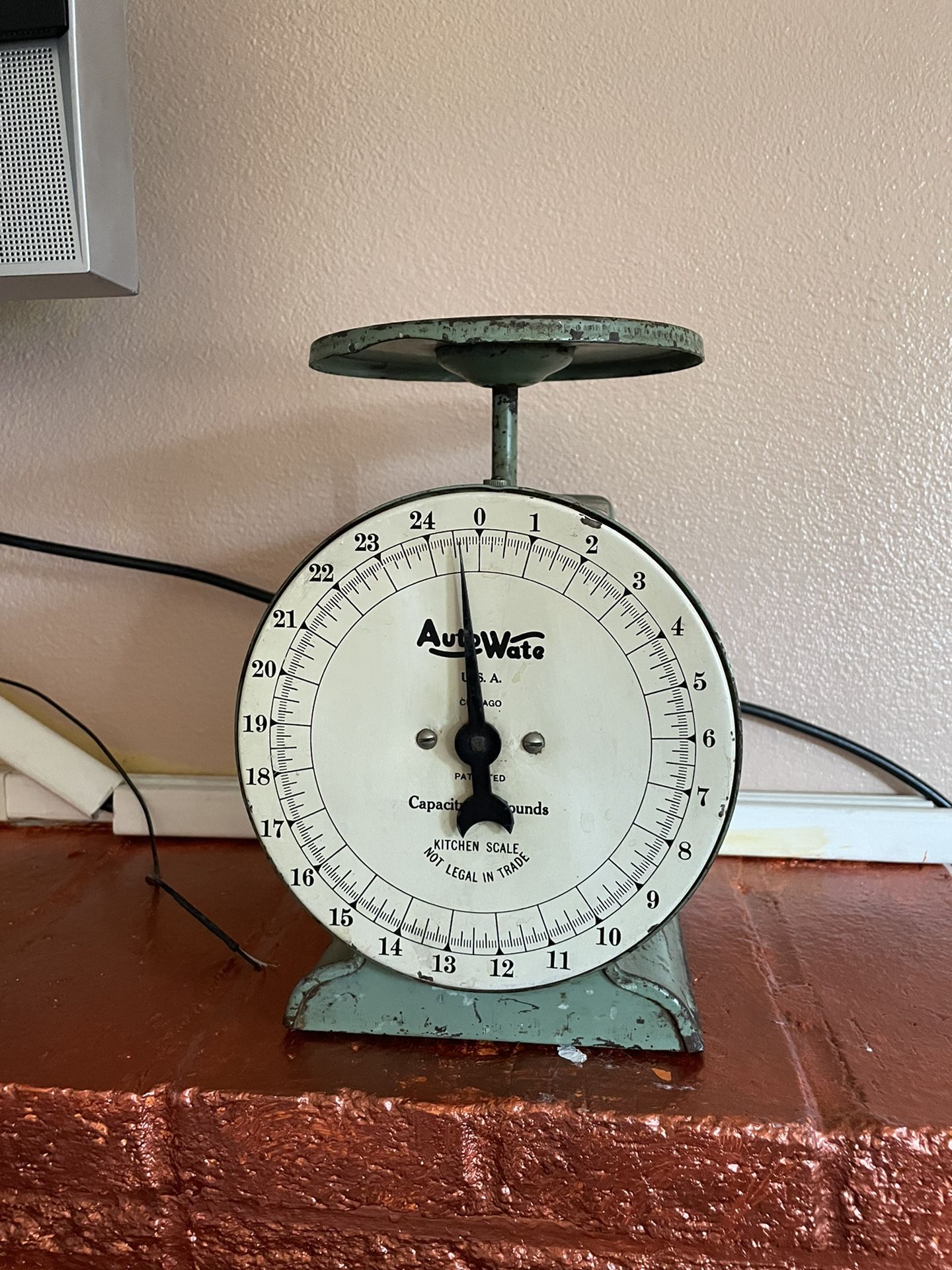 Old Antique Kitchen Scale Scale