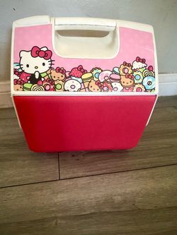 Rare hello kitty igloo cooler 7qt limited edition  pink