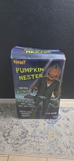 Original pumpkin nester Halloween animatronic