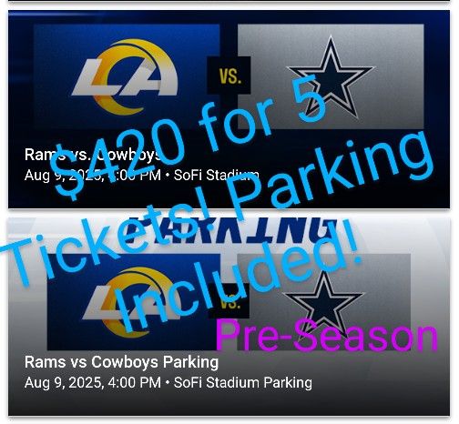 Los Angeles Rams / Dallas Cowboys