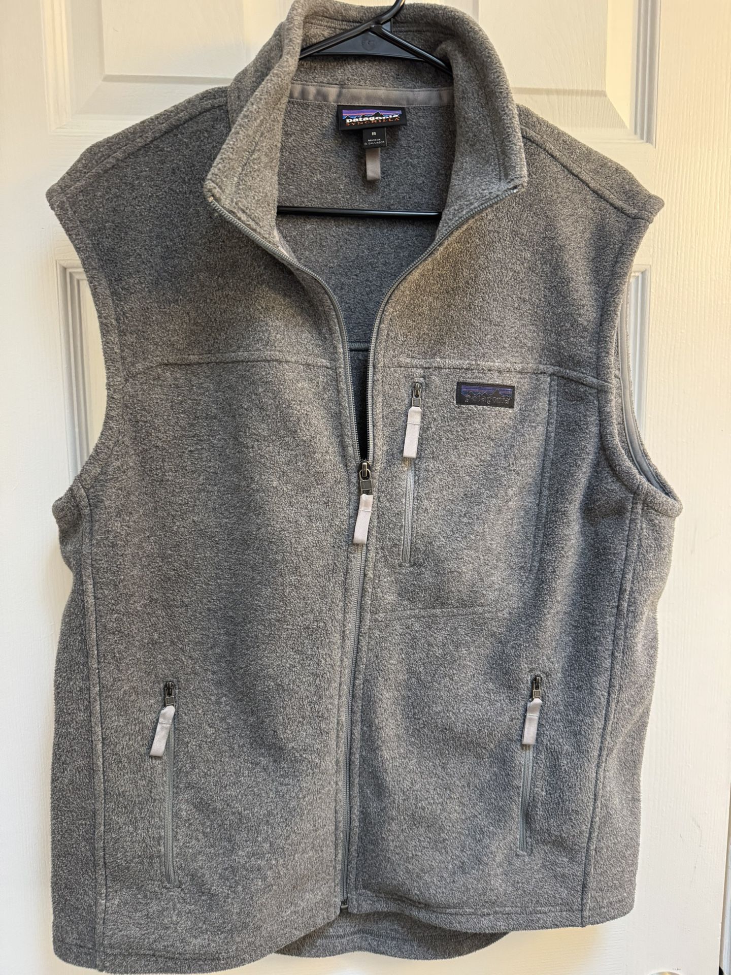 Patagonia Versatel Gray Warm Vest Men’s M 
