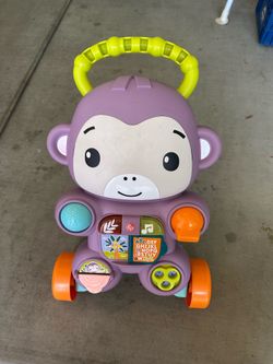Baby Walker Purple Monkey & Activity Center