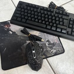Cakce Gaming Keyboard, Mouse And Pad Set