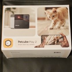 Petcube Play 2 Smart Pet Camera - New, Sealed
