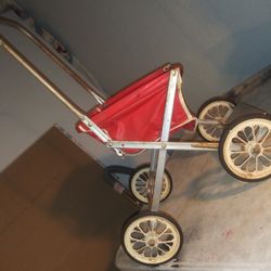 Vintage Welsh Doll Stroller 
