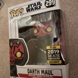 Funko Pop Galactic Convention Exclusive Star Wars Darth Maul
