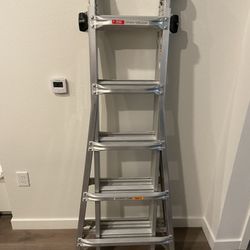 GorillaLadders 22 ft Multi-position Ladder With Wheel