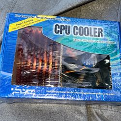 Zalman CPU Cooler Fan New $30