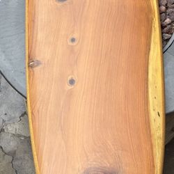 Handcrafted Upcycled Redwood Surfboard