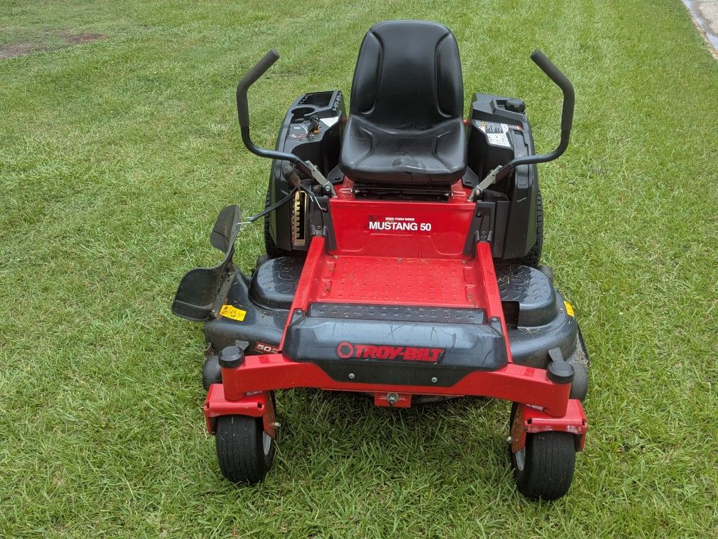 Troy bilt mustang 50 zero turn mower