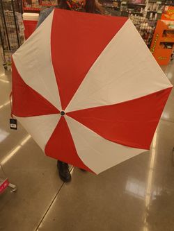 Red And White Awesome Umbrella BRAND NEW